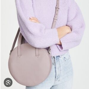 Madewell The Juno Leather Circle Crossbody Bag